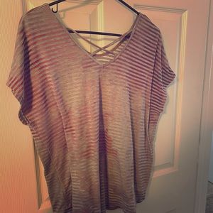 Lane Bryant 14/16 short sleeve ladies shirt